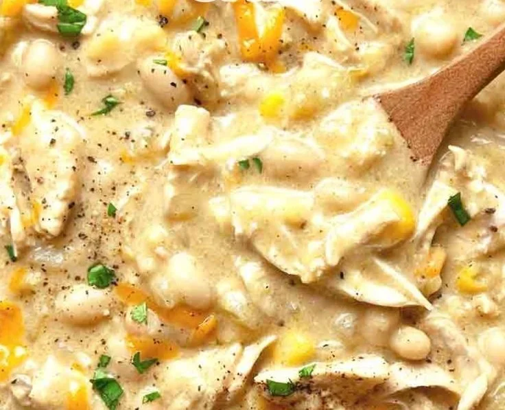 Healthy White Chicken Chili