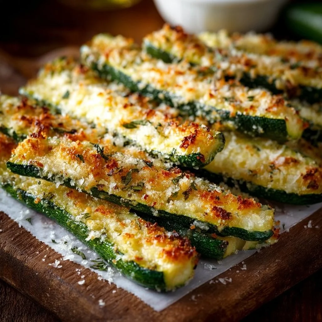 Baked Parmesan Zucchini
