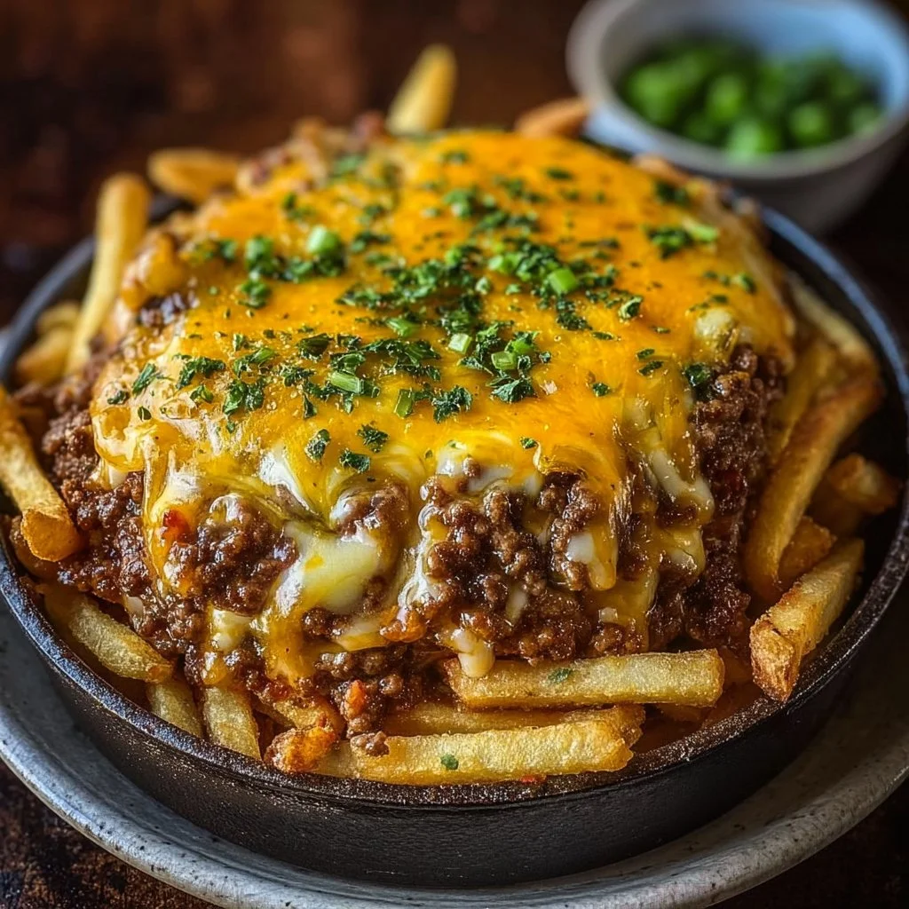 Cheeseburger French Fry Casserole