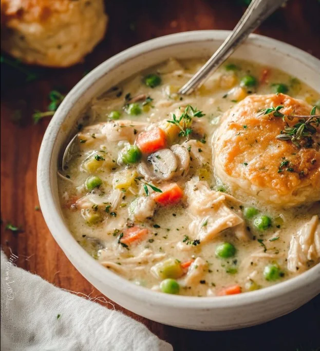Chicken Pot Pie Soup Recipe