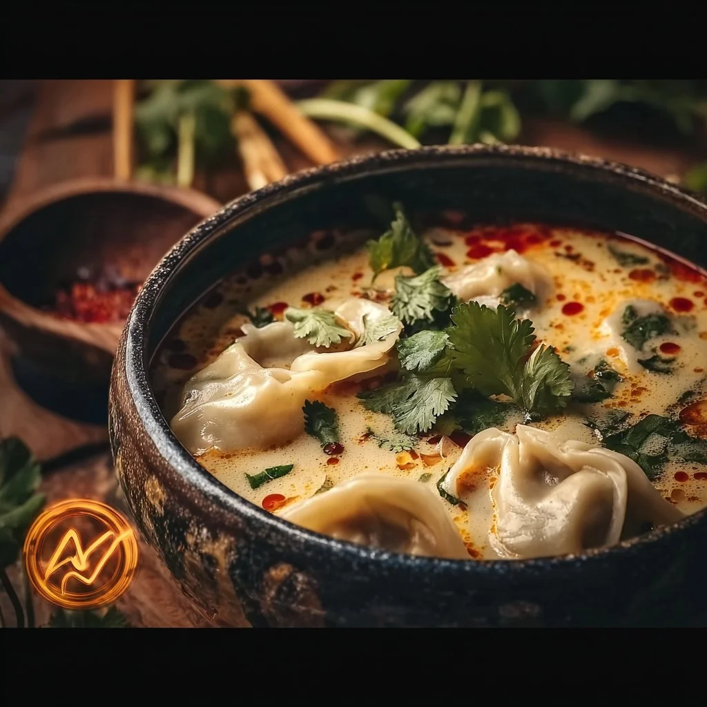 Comforting Thai Potsticker Soup for Cozy Nights In