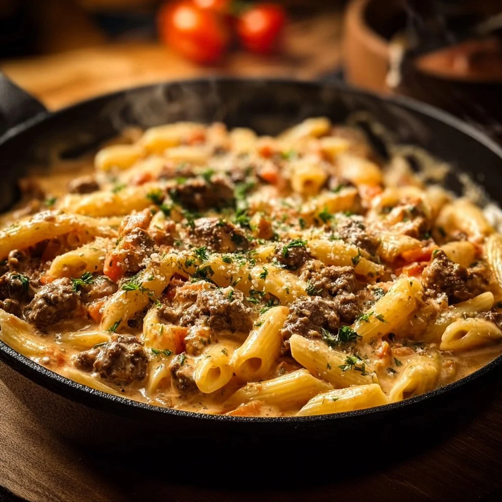 Creamy Beef Pasta