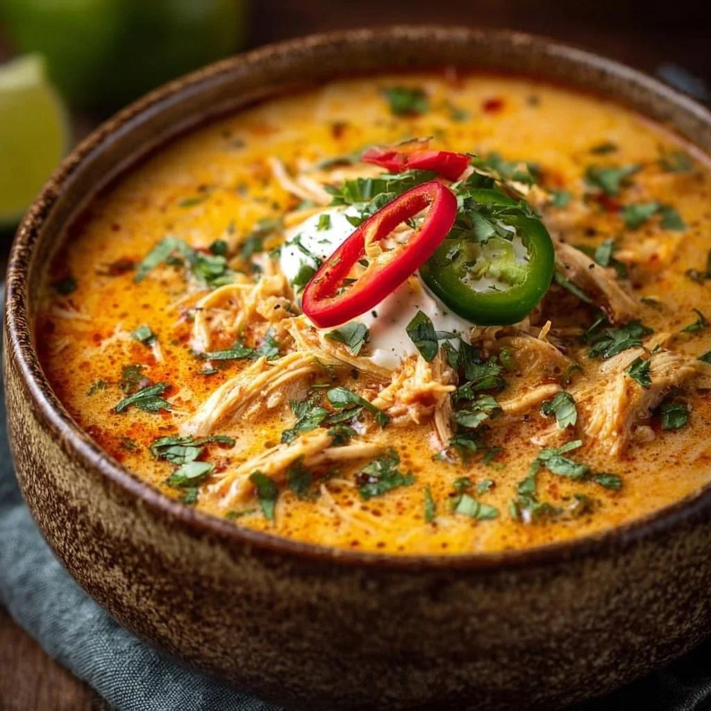 Creamy Chicken Enchilada Soup
