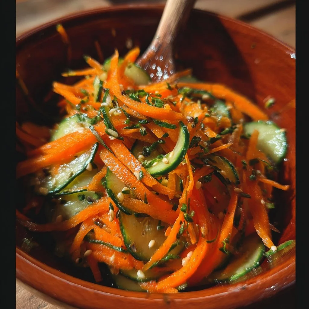 Cucumber Carrot Salad