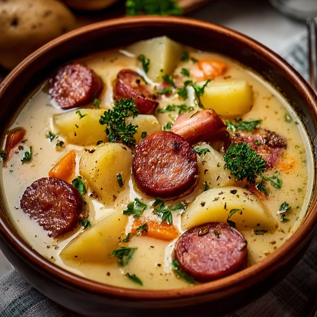 Kielbasa Potato Soup
