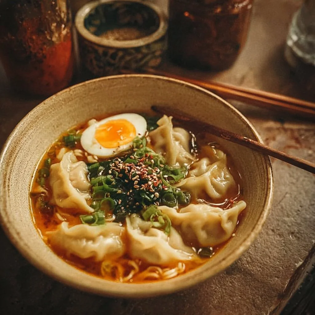 Dumpling Ramen Bowl