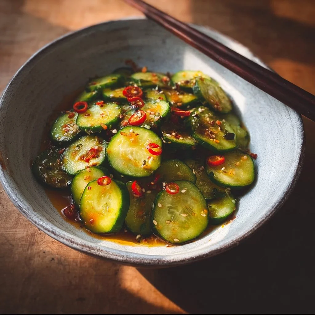 Easy Asian Cucumber Salad