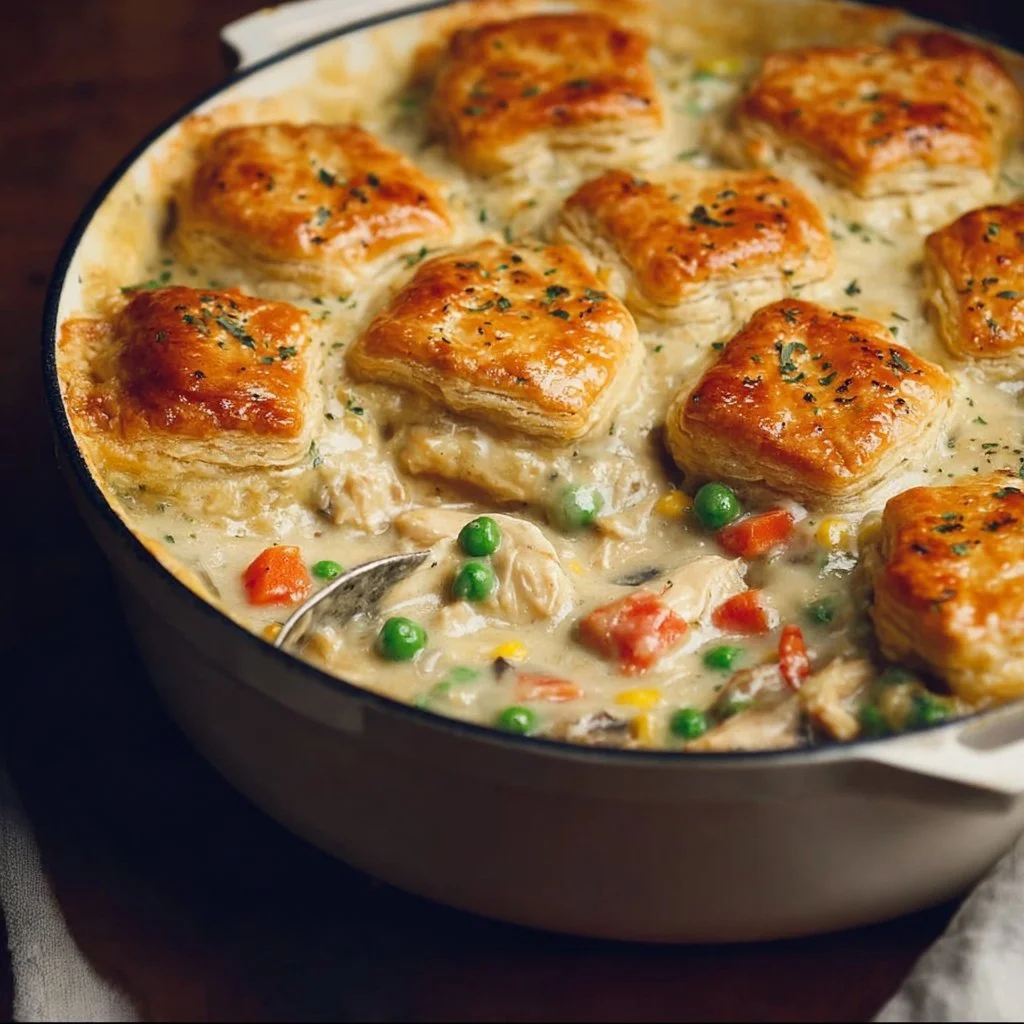 Easy Homemade Chicken Pot Pie Casserole
