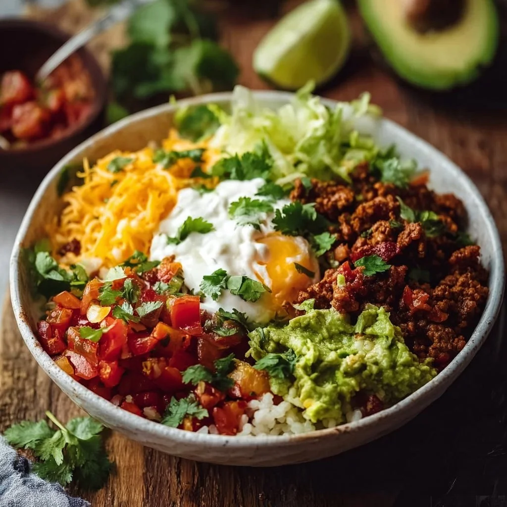 Easy Low Carb Burrito Bowl - 25-Minute Protein-Packed Breakfast