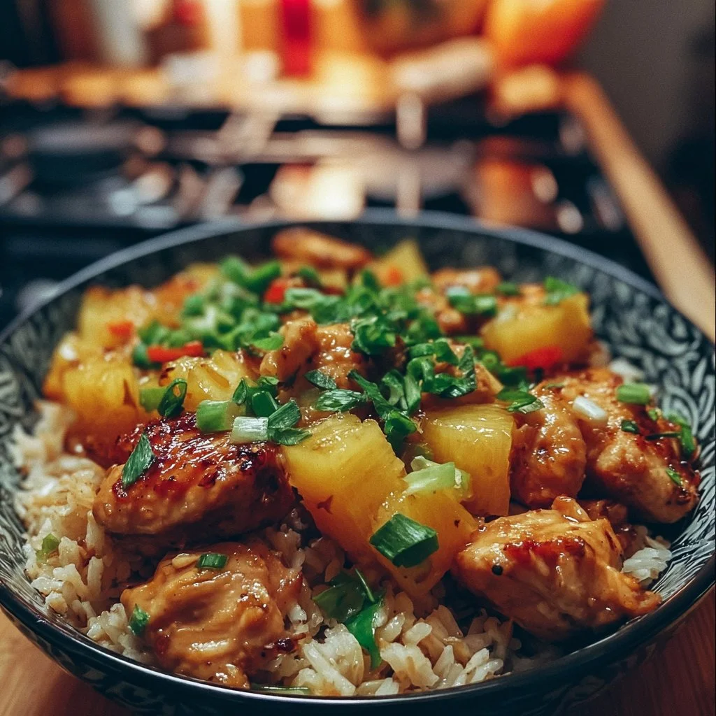 Pineapple Chicken and Rice