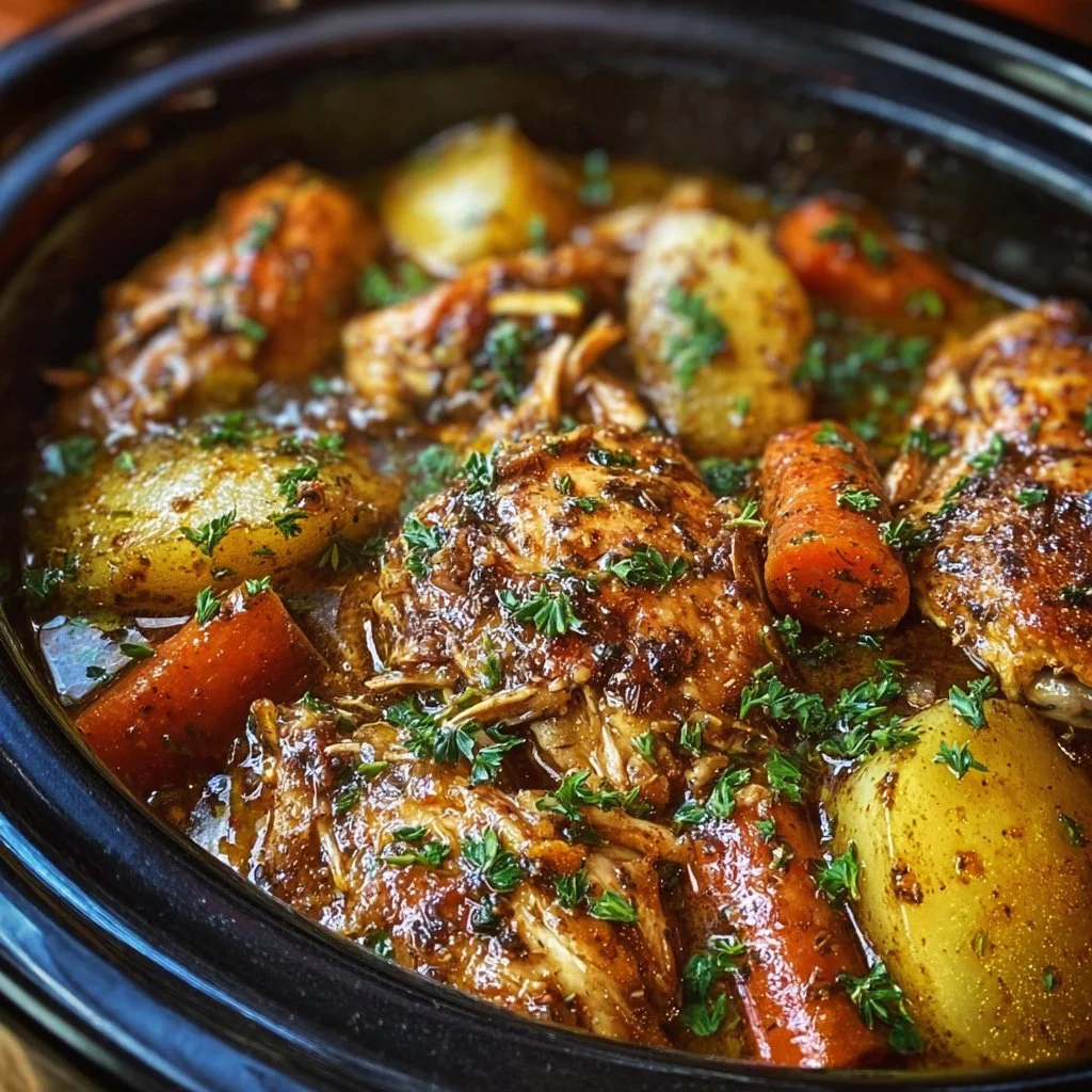 Garlic Butter Chicken Crockpot Recipe: 6-Hour Magic for Tender Bliss