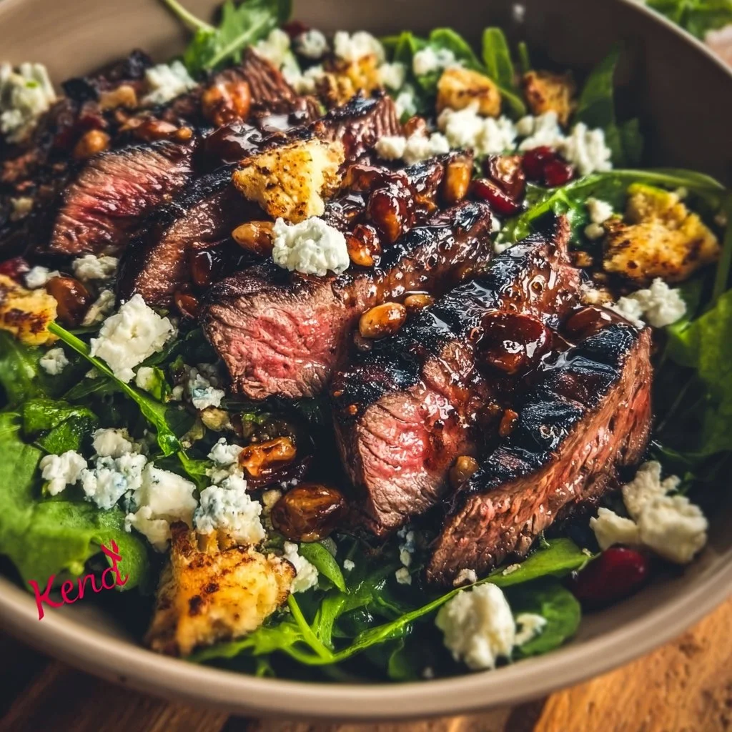 Grilled Balsamic Steak Salad