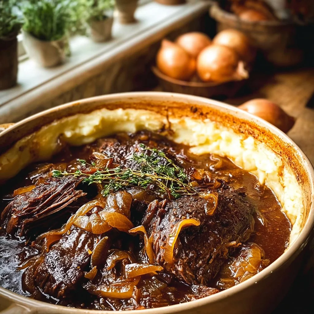 Juicy French Onion Pot Roast
