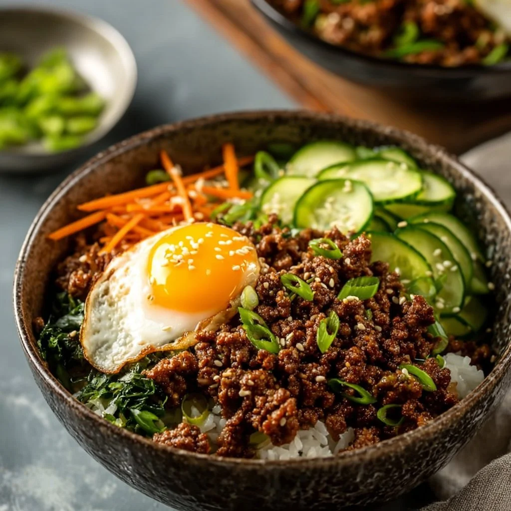 Korean Ground Beef Bowl