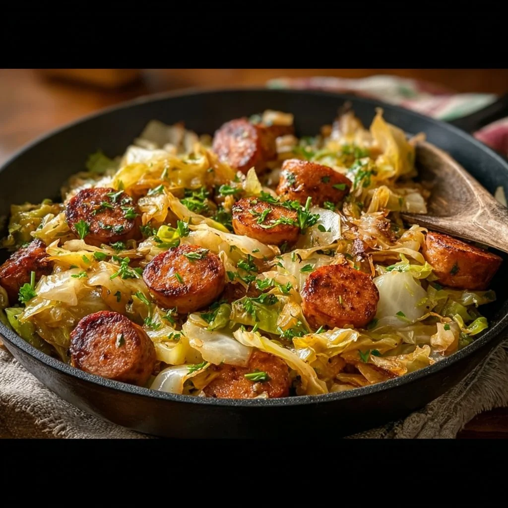 Sausage and Cabbage Stir Fry