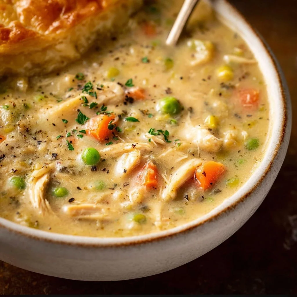 Chicken Pot Pie Soup Recipe