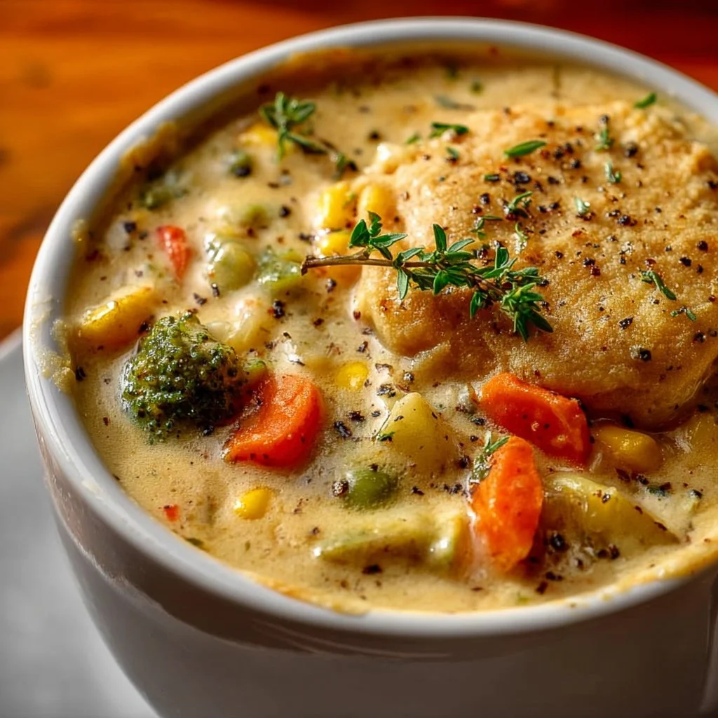Veggie Pot Pie Soup: Comfort in a Bowl Without the Crust