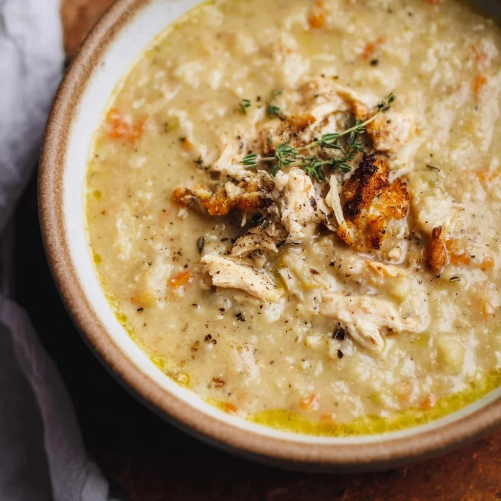 30-Minute Anti-Inflammatory Cauliflower Chicken Soup Recipe