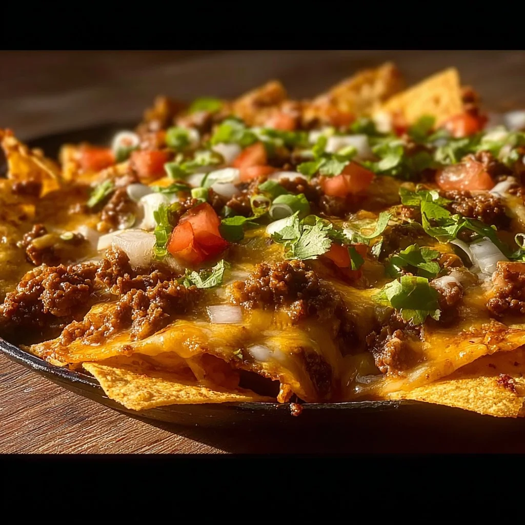Easy Cheesy Beef Nachos