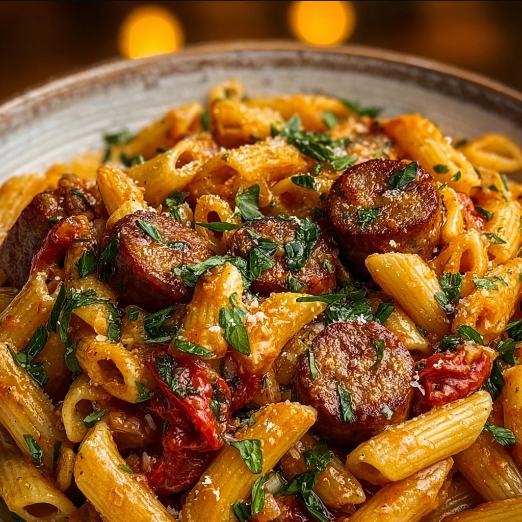 Cajun Sausage Pasta