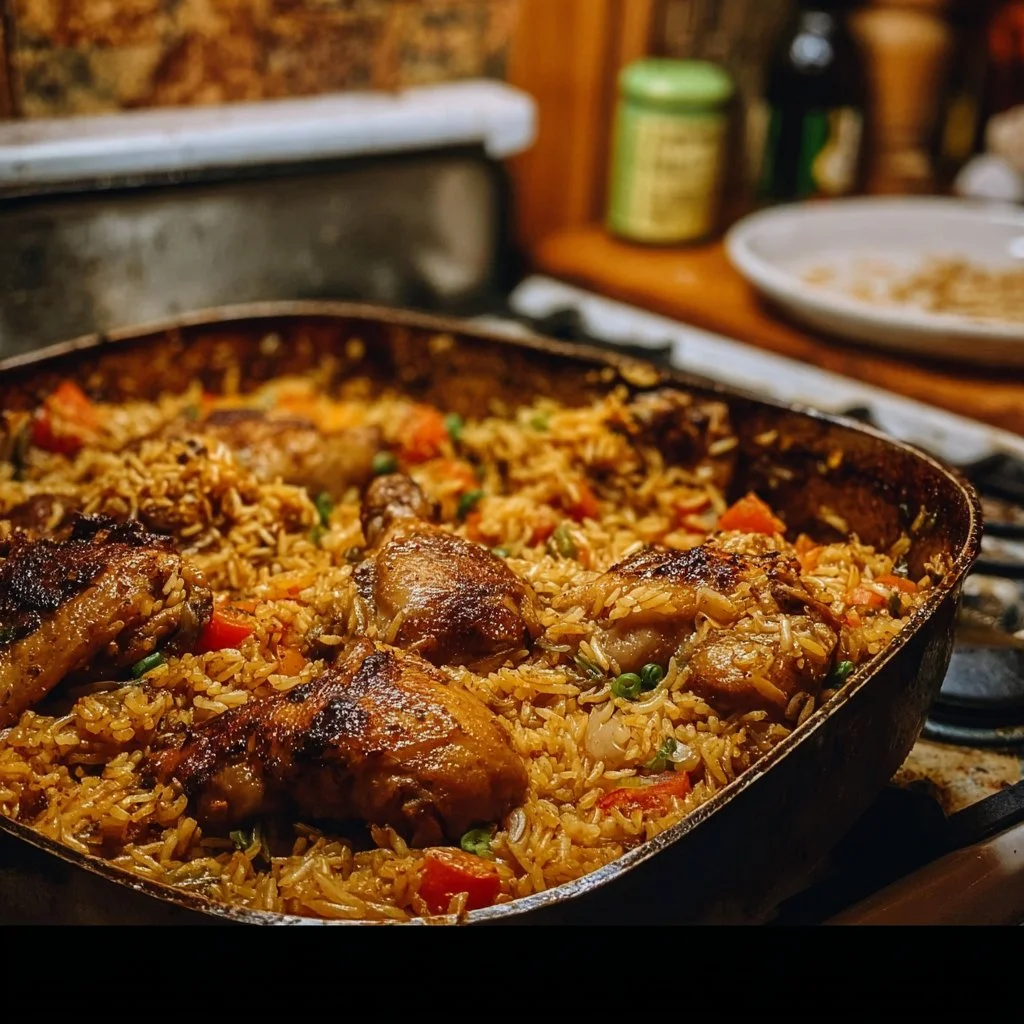 Caribbean Chicken and Rice