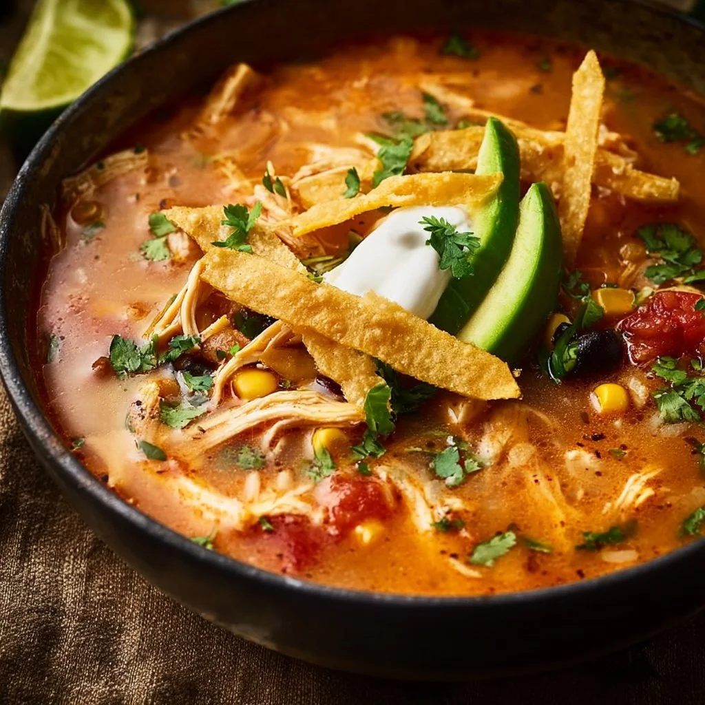 Classic Chicken Tortilla Soup