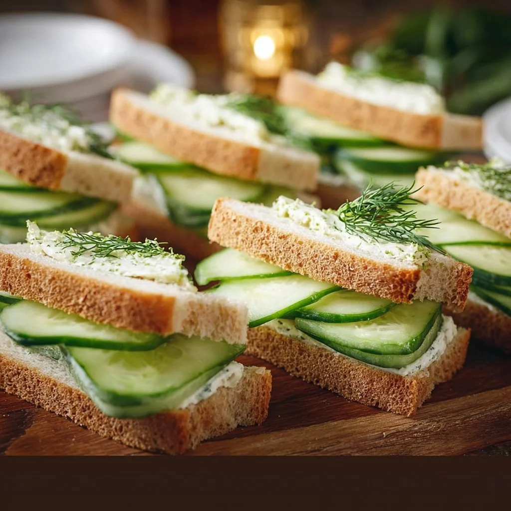 Classic Cucumber Sandwiches