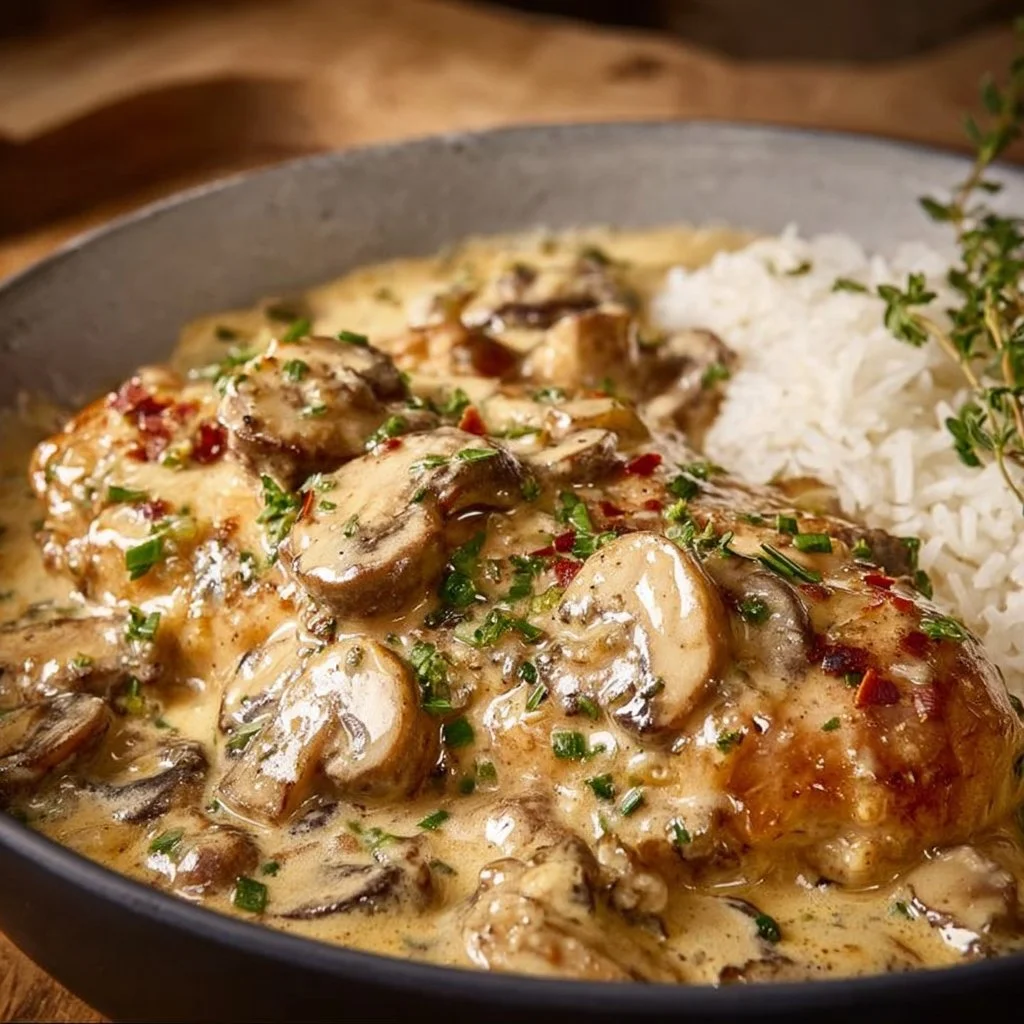 Creamy Mushroom Chicken