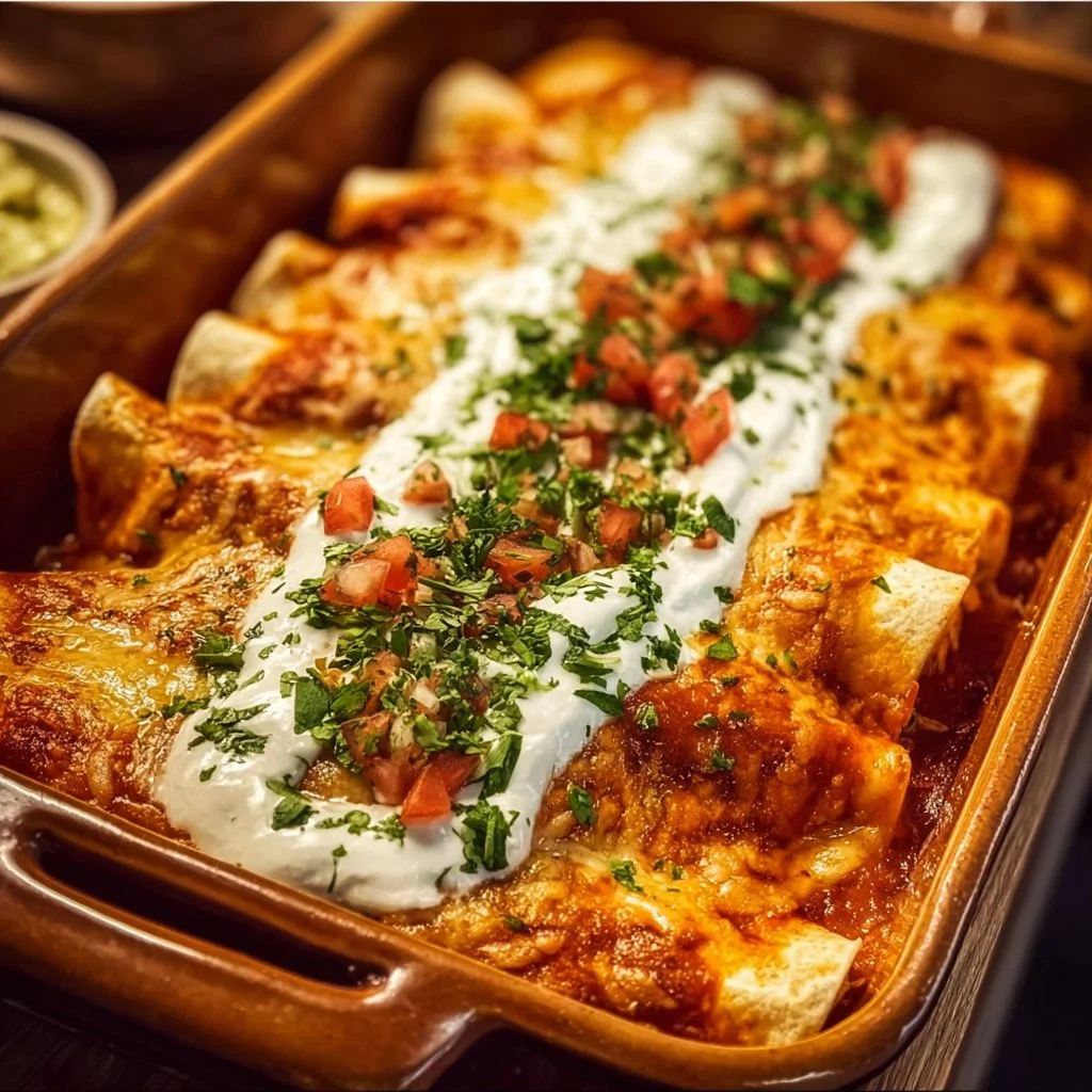 Delicious Chicken Enchiladas