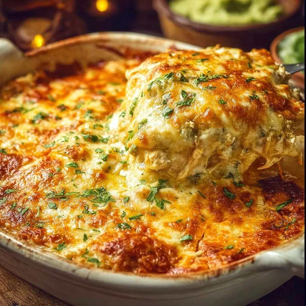 Easy Chicken Enchilada Casserole