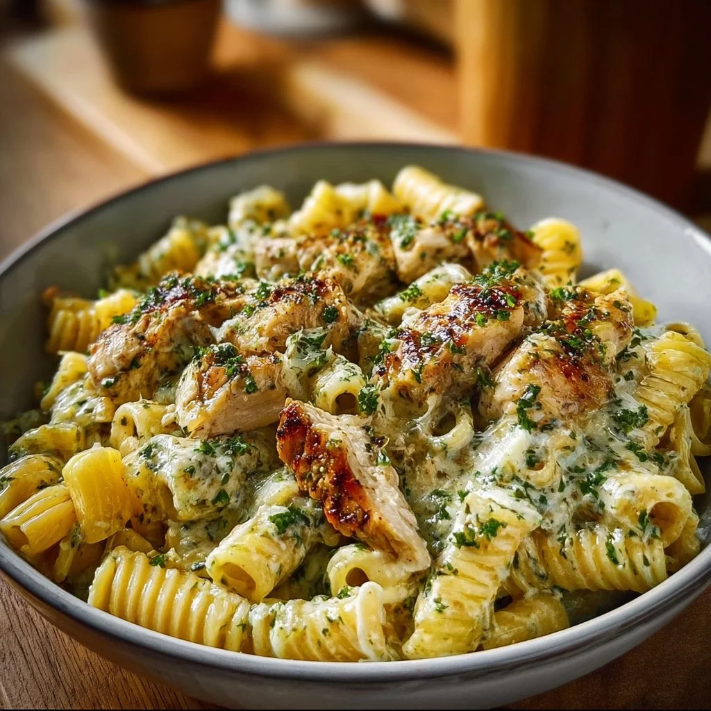 Creamy Pesto Chicken Pasta