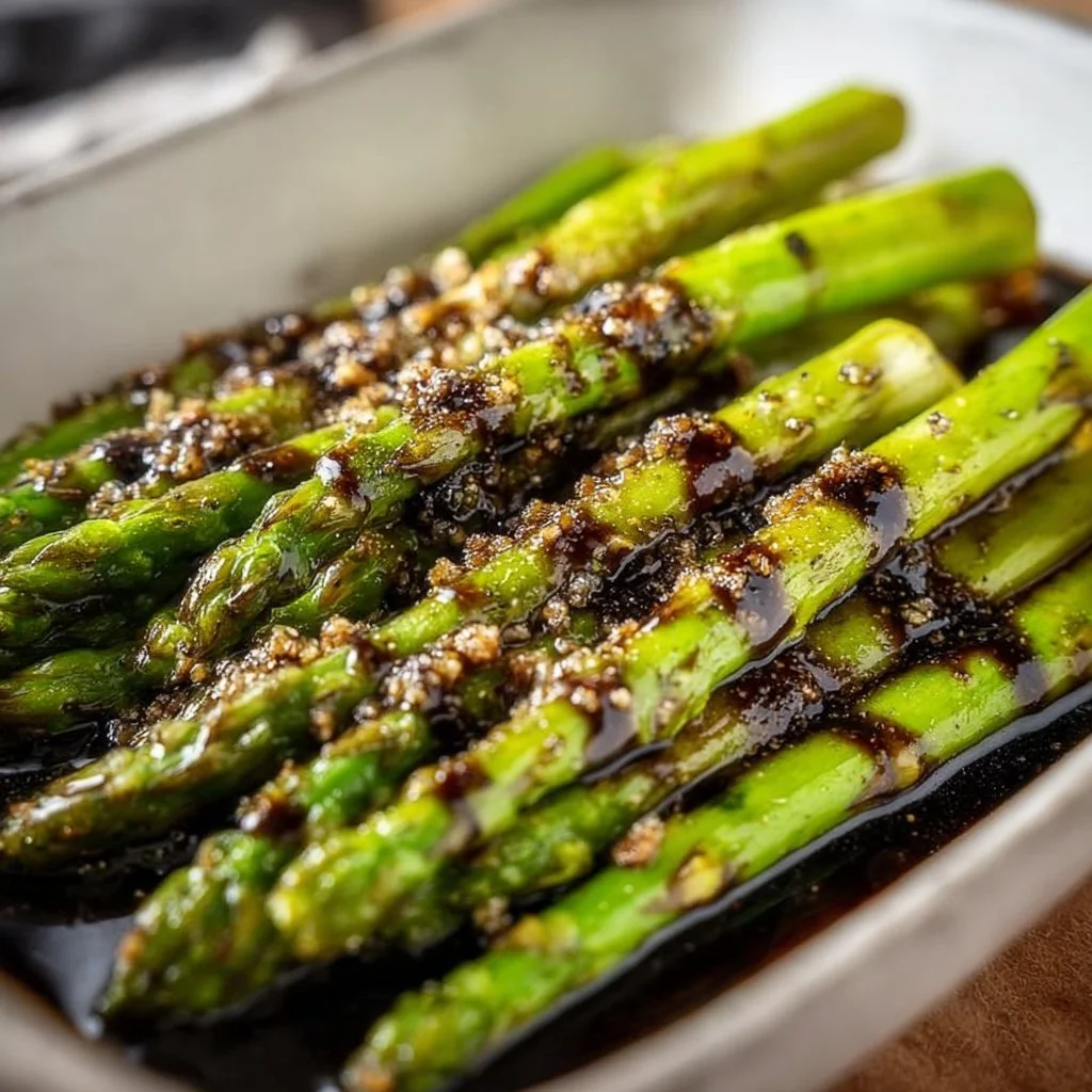 Flavorful Asparagus with Balsamic Glaze