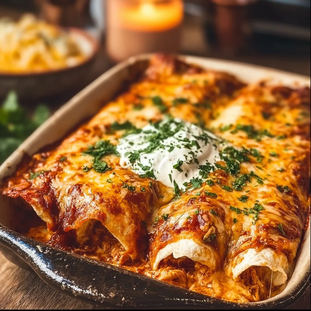 Delicious Chicken Enchiladas