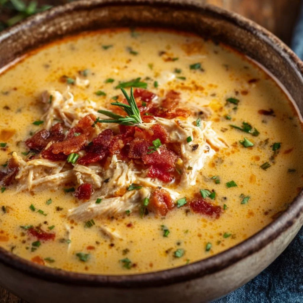 Low Carb Crack Chicken Soup