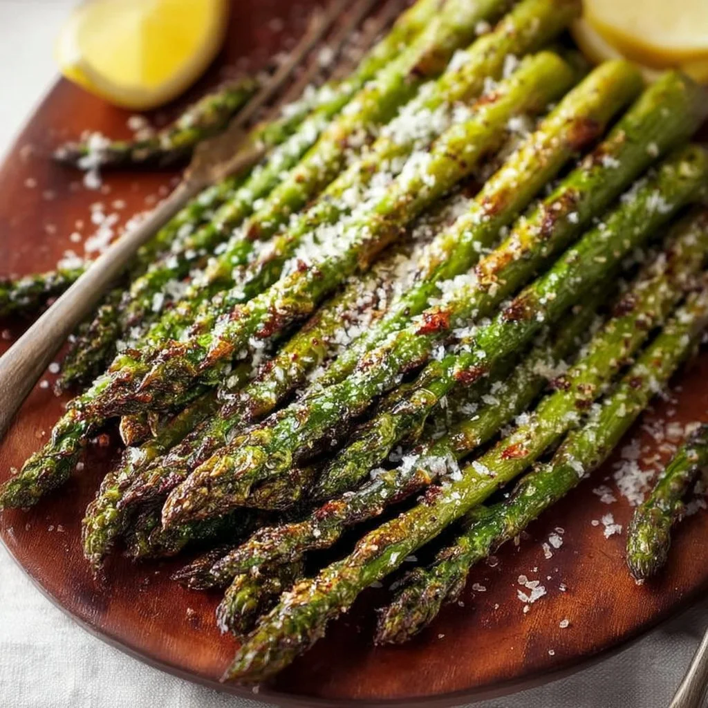 Roasted Parmesan Asparagus
