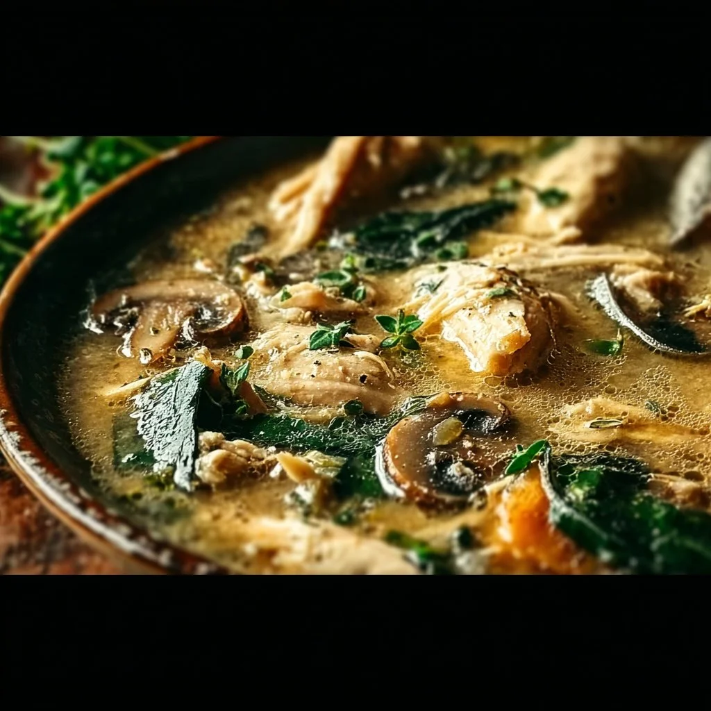 Warm Up with Clean Chicken Mushroom Soup for Cozy Nights