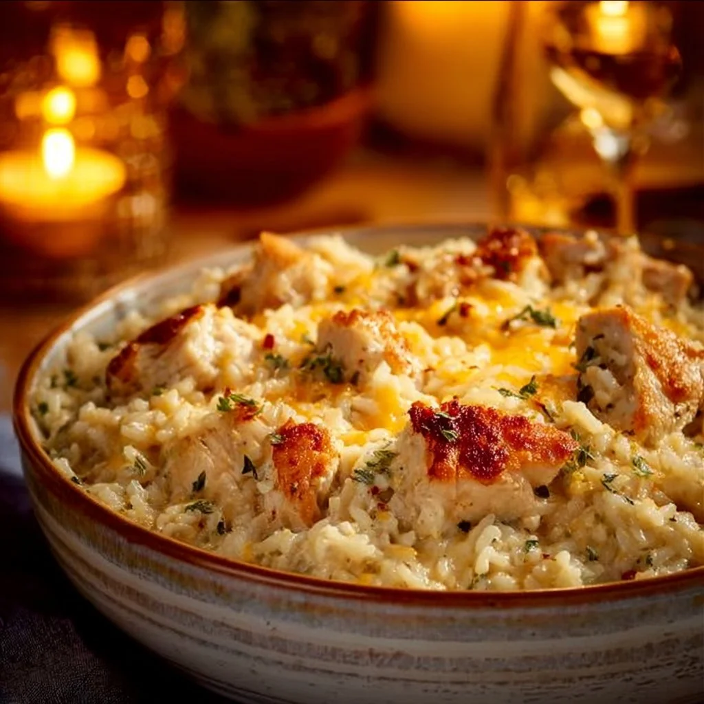 Angel Chicken and Rice Casserole