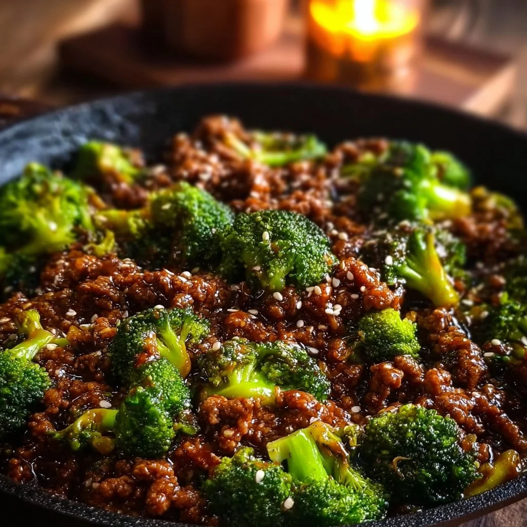 Ground Beef And Broccoli